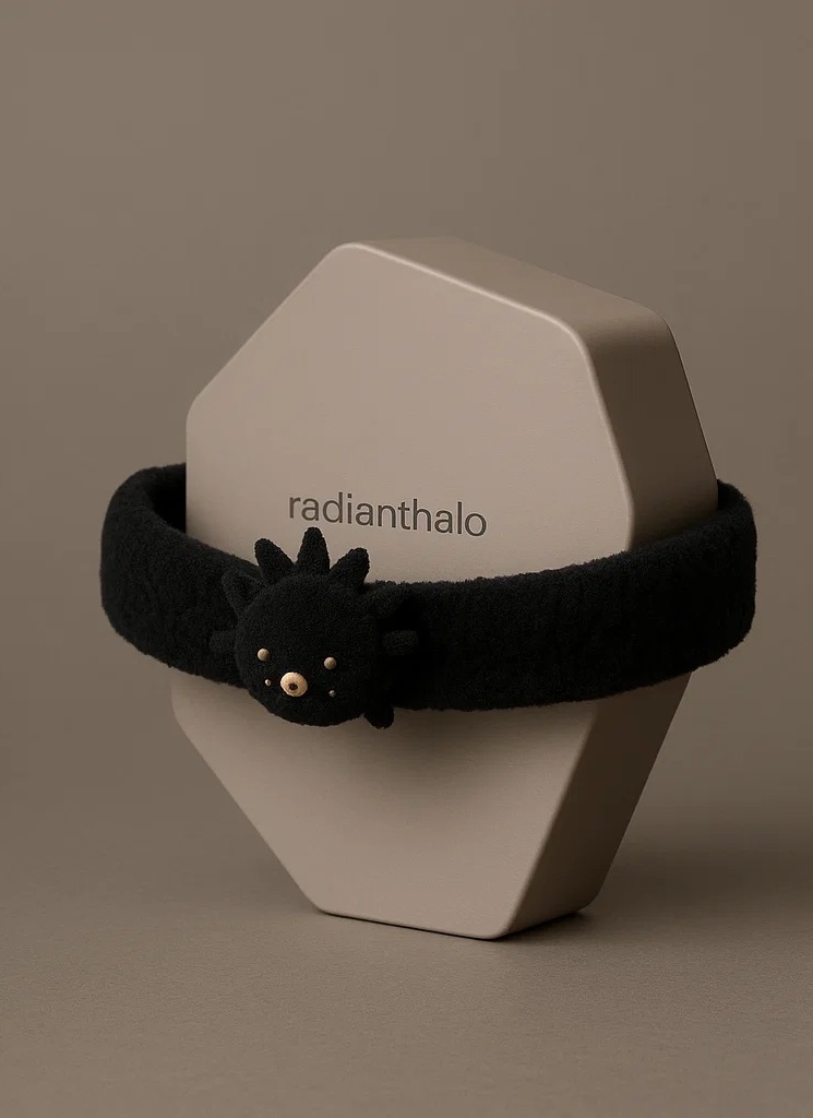 Grey Octopus Baby Headband – Undersea-Inspired Cuteness