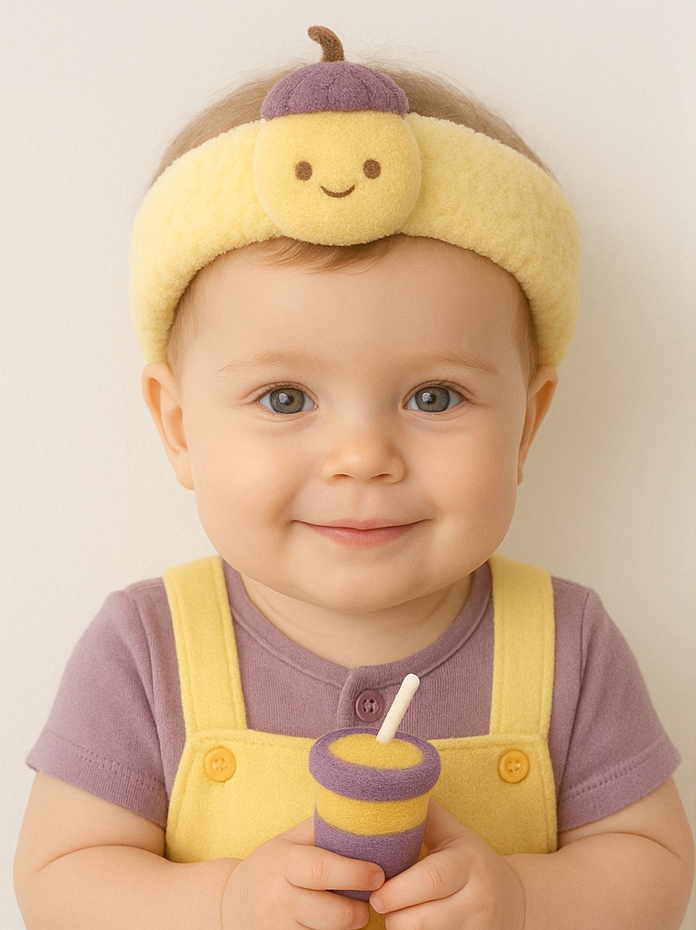 Bandeau Pitaya Bébé - Peluche Douce