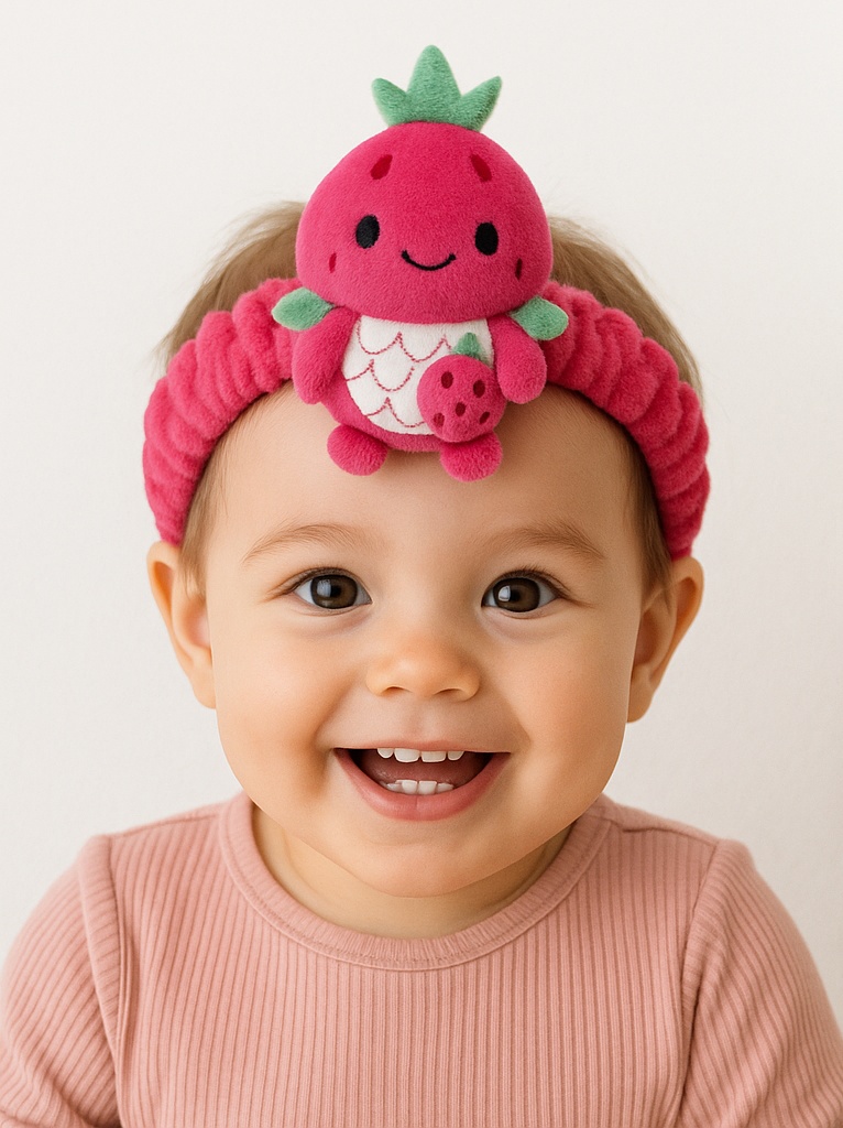 Sternfrucht Baby Stirnband – Soft Plüsch