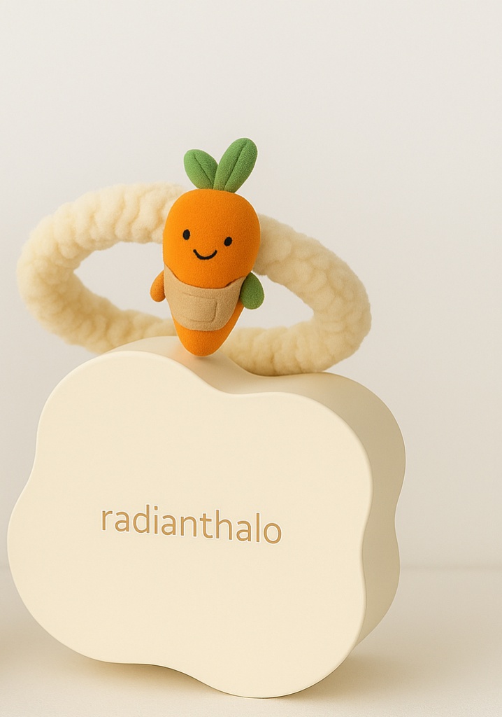 Carrot Baby Headband - Soft and Playful