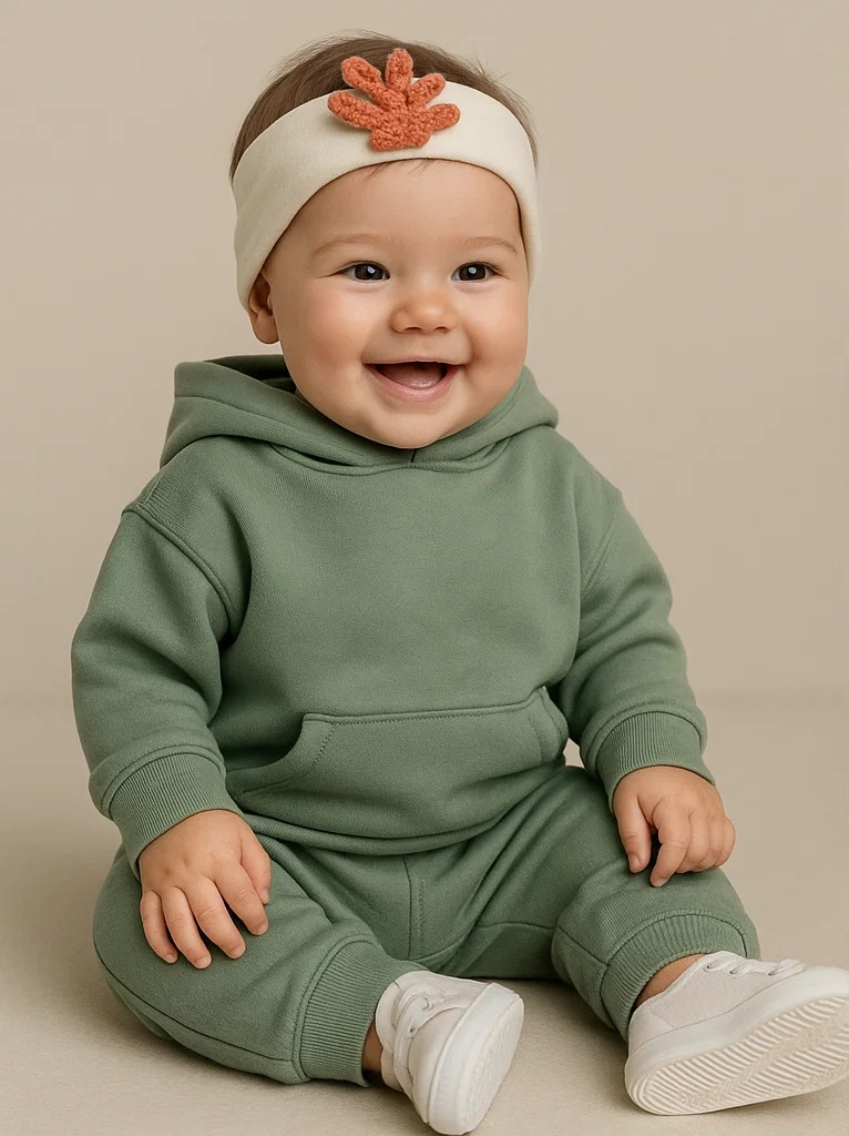 Bandeaux doux pour bébé avec décorations amovibles en jouets marins pour photos