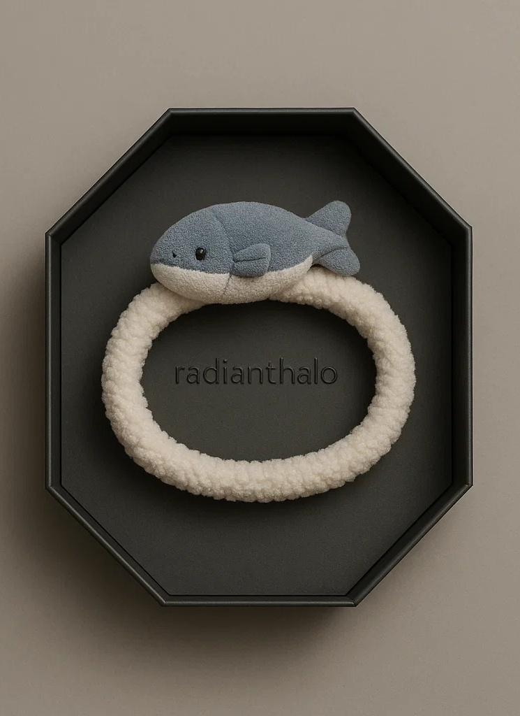 Niedliches Baby-Stirnband mit Igel