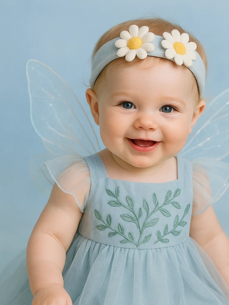 Adorable Daisy Baby Headband for a Bright and Joyful Style