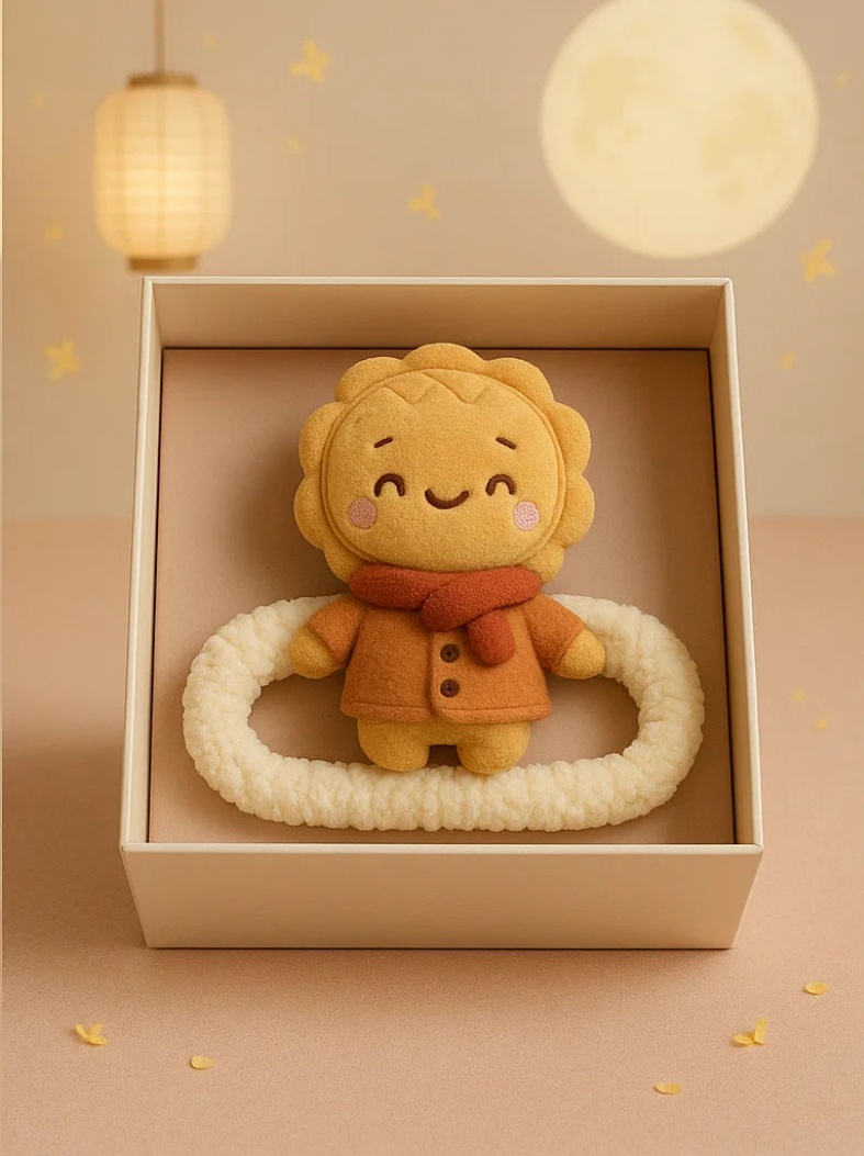 Bandeau bébé peluche spécial Fête de la Lune – Volume B2B et personnalisation