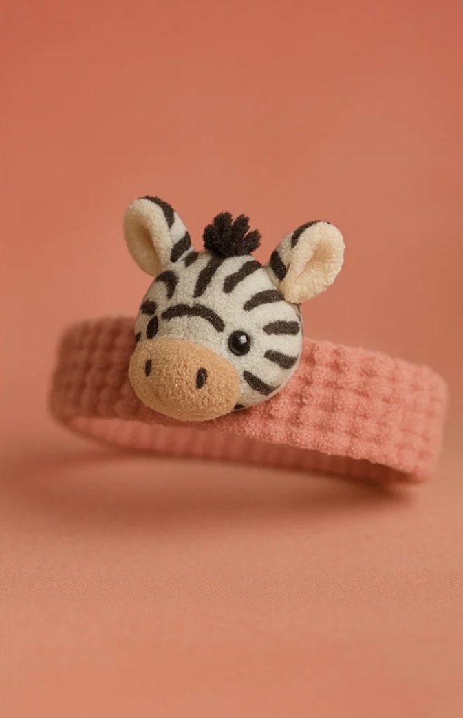 Rochie pentru bebeluși cu bentita de zebra și aripi de înger - Design jucăuș și adorabil pentru copii