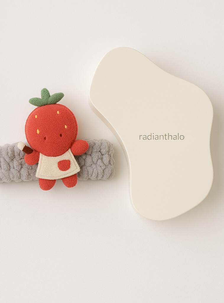Plush Baby Headband – Luxurious Velvet Feel & Soft Fit