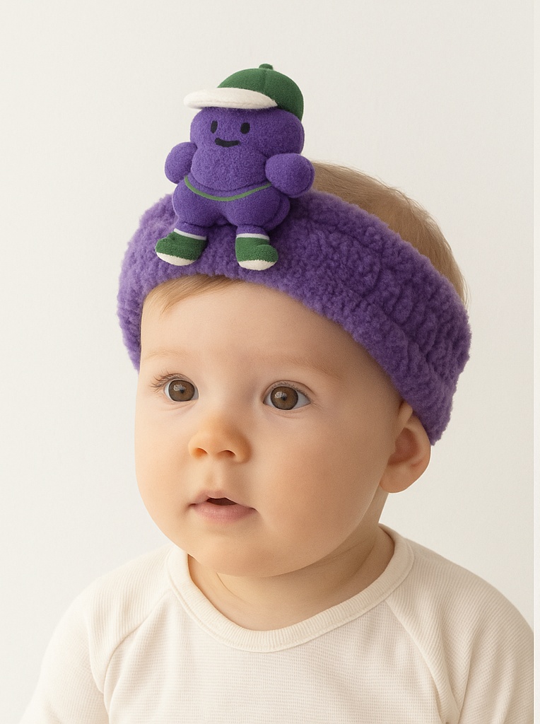 Premium Baby Headband – Soft Velvet & Breathable
