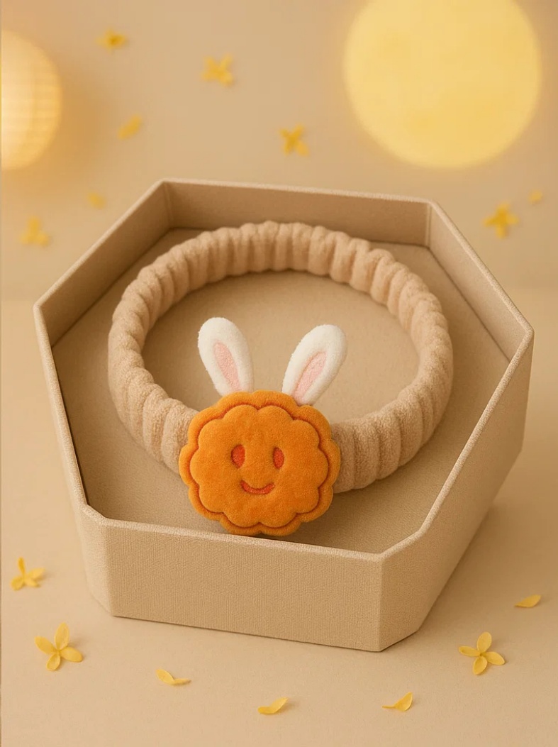 Bandeau bébé créatif Fête de la Lune – pour vitrines saisonnières B2B