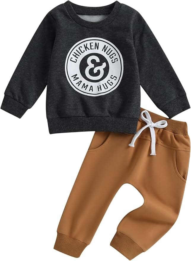 Baby 'New to the Crew' Bodysuit & Jogger Set