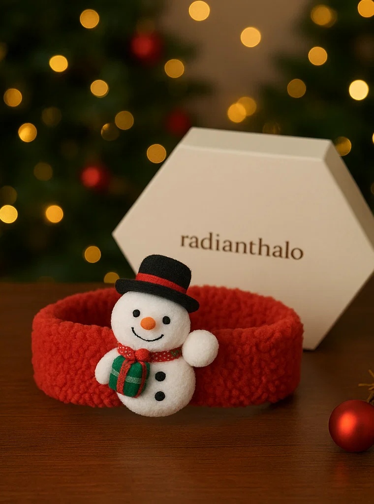 Diadema para bebé con estilo navideño – Perfecta para ventas de fin de año