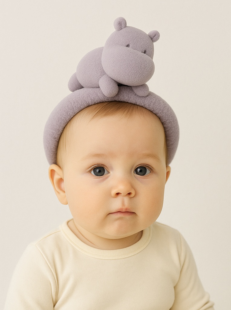 Silk Baby Headband – Smooth & Luxurious