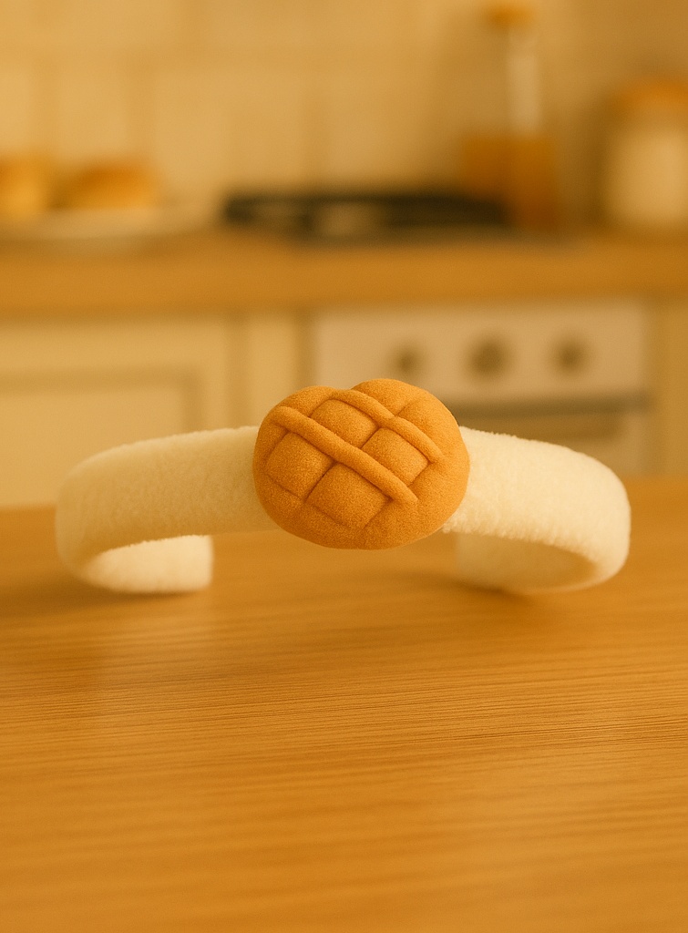 Comfortable Baby Headband with Fun Ice Cream and Fruit Design – Perfect for Photoshoots