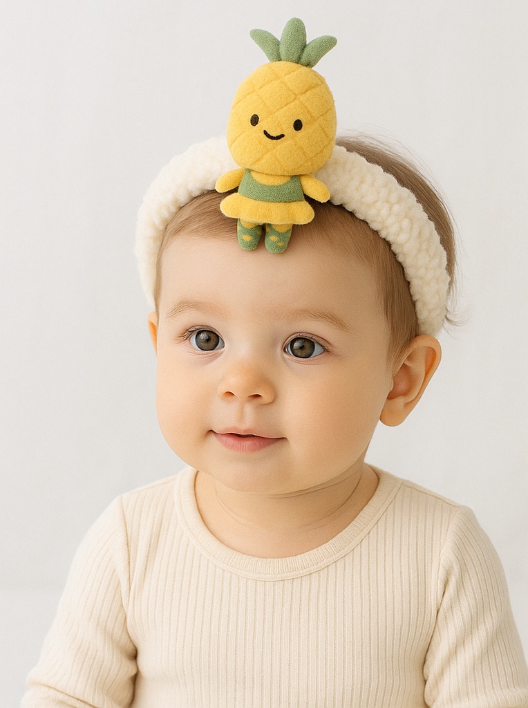 Charming Ruffle Baby Headband – Elegant & Comfortable