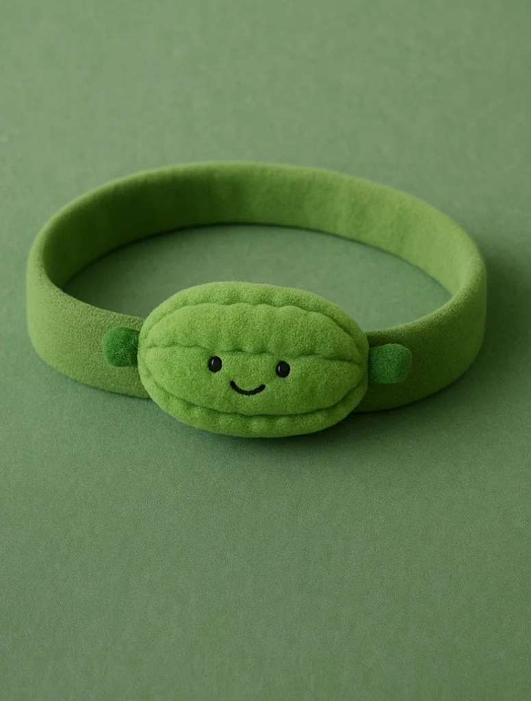 Cucumber-Themed Baby Headband