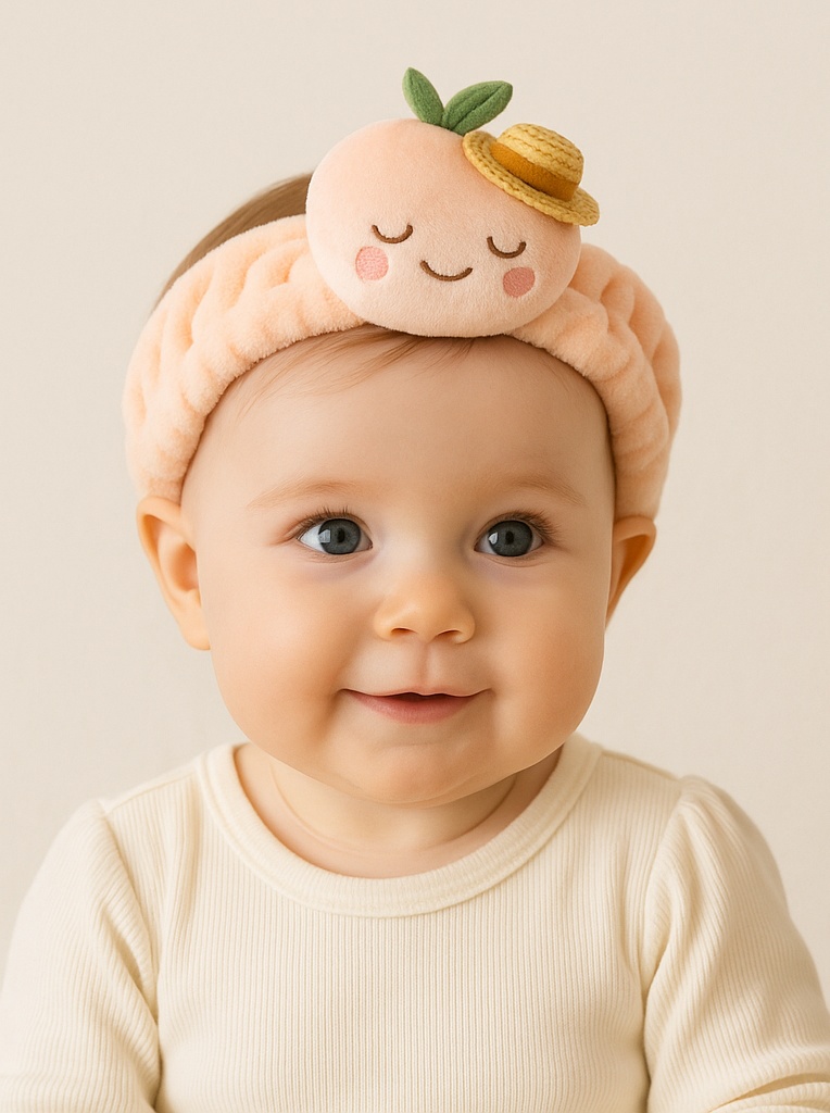 Gentle Bamboo Baby Headband – Soft & Eco-Friendly