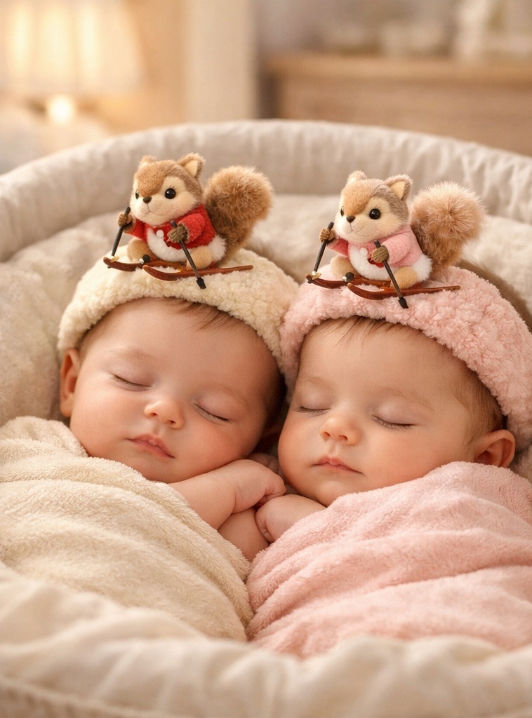 Eco-friendly Penguin Baby Headband – Soft Cotton, Detachable Design