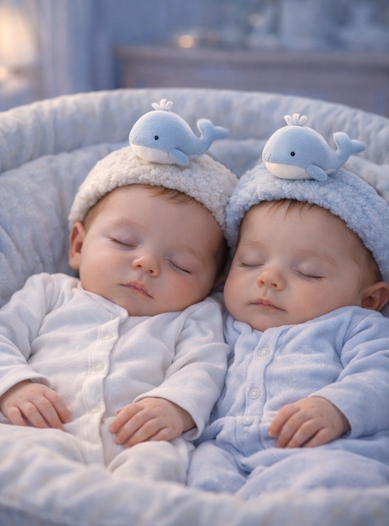 Whale Themed Detachable Baby Headband – Eco-friendly and Soft