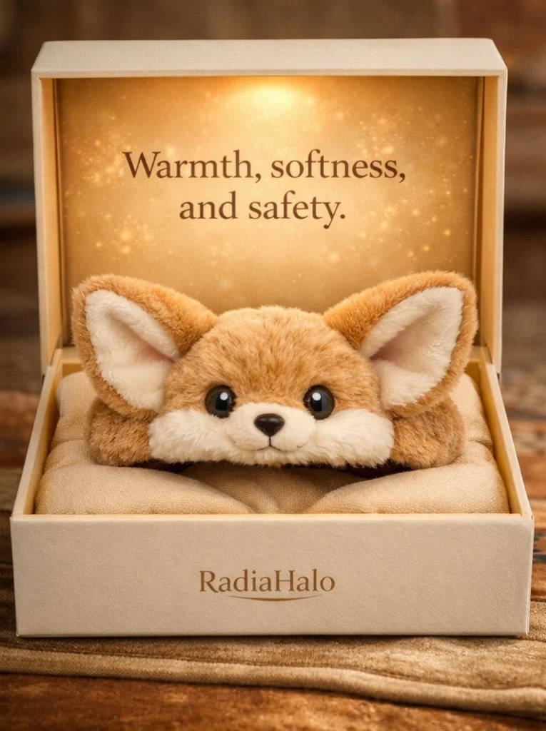 Soft and Comfortable Fox Plush Baby Headband - Eco-Friendly Cotton for Newborns