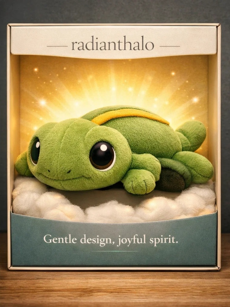 Gentle Cotton Baby Headband with Detachable Plush Turtle - Soft and Safe for Newborns
