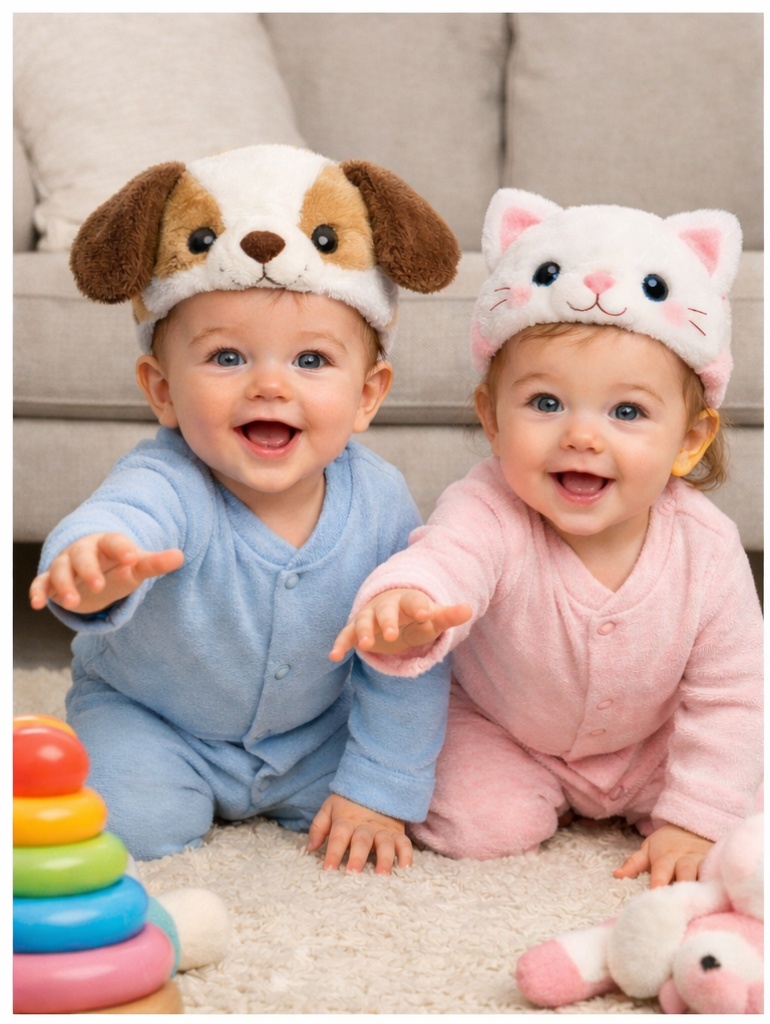 Wholesale Ladybug Detachable Plush Doll Baby Headband for Spring Baby Boutique Programs