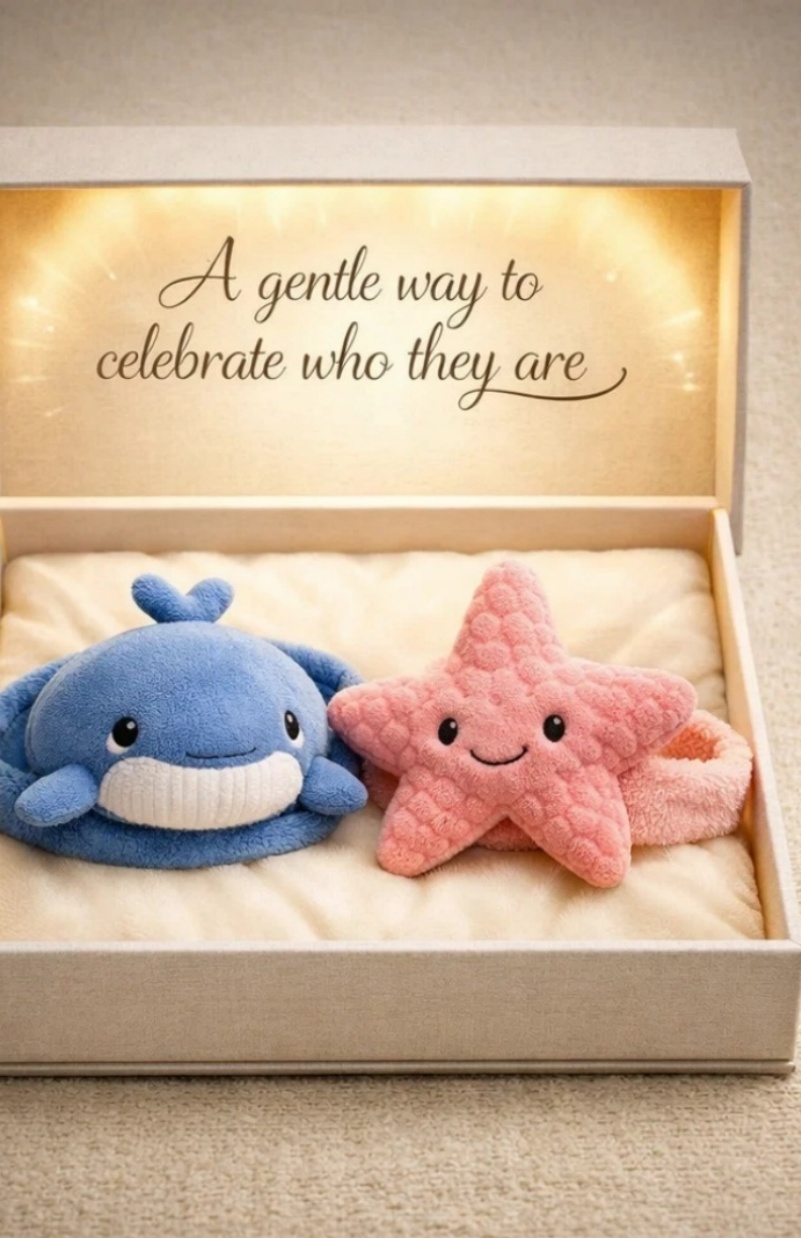 Soft and Eco-Friendly Whale & Starfish Cartoon Baby Headbands - Detachable for Newborns
