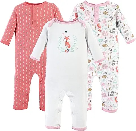 Baby Girl Ruffle Heart Outfit - 3-Piece Set with Bodysuit, Pants & Bow