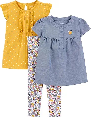 Conjunto de Camiseta y Pantalones para Bebé con Estampado de Animales - Práctico y Cómodo