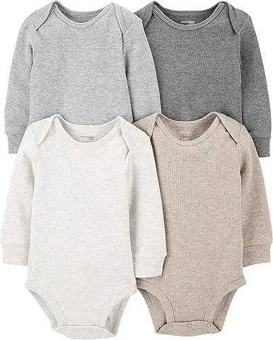Conjunto de Pijamas de Bebé con Estampado de Osos y Zorro — Cómodo y Suave para el Descanso