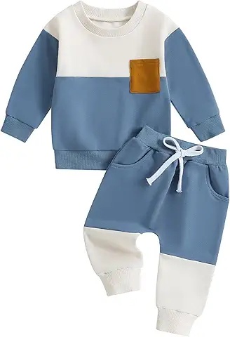 Plaid Baby Jacket Set - 3-Piece Fleece Outfit with Pants