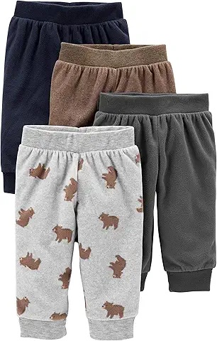 Comfy Baby Jogger Pants (4-Pack)