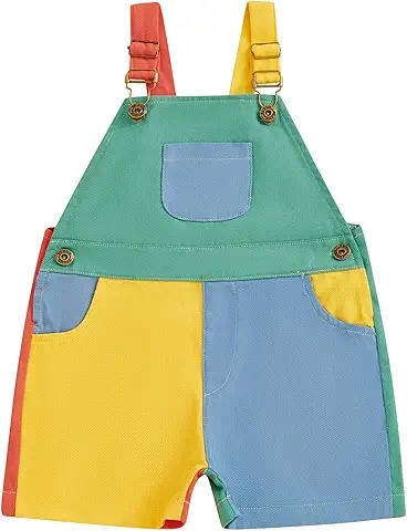 Baby Colorful Overalls - Fun & Playful Design