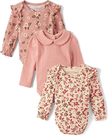 Floral Baby Bodysuits Set - Perfect for Every Day