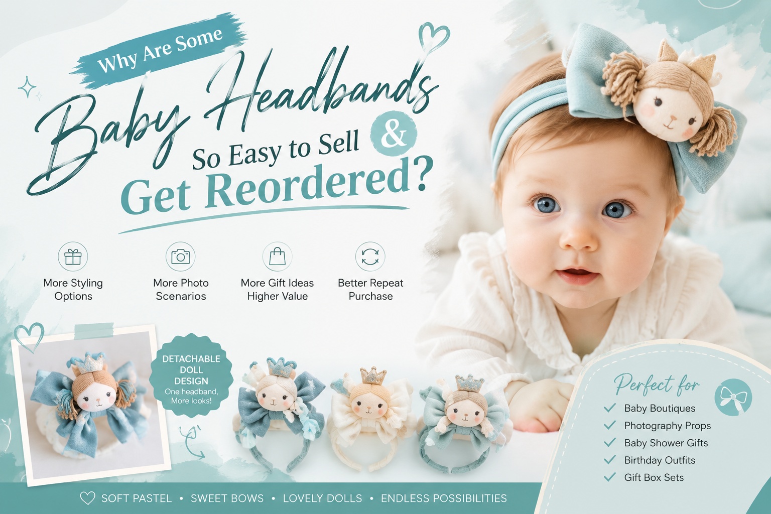 Why Are Ordinary Baby Headbands So Hard to Sell Again and Again? Is Cute No Longer Enough?