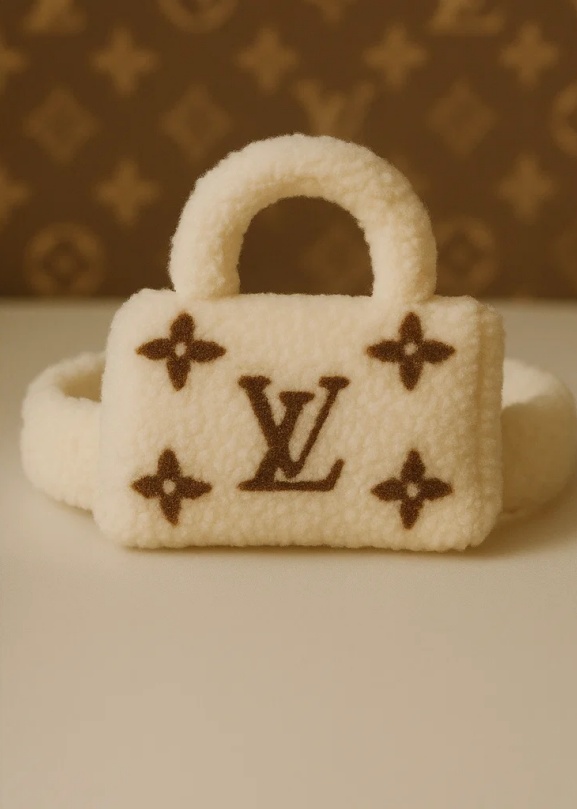 Luxury Plush Baby Headband with Detachable Bag Design