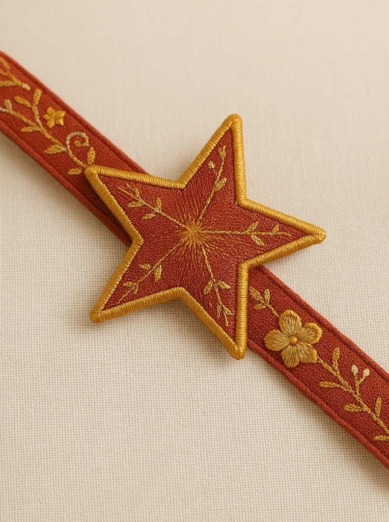 Cinta para bebé con lazo de estrella brillante – estrella de felpa suave y tul con purpurina para recién nacidas