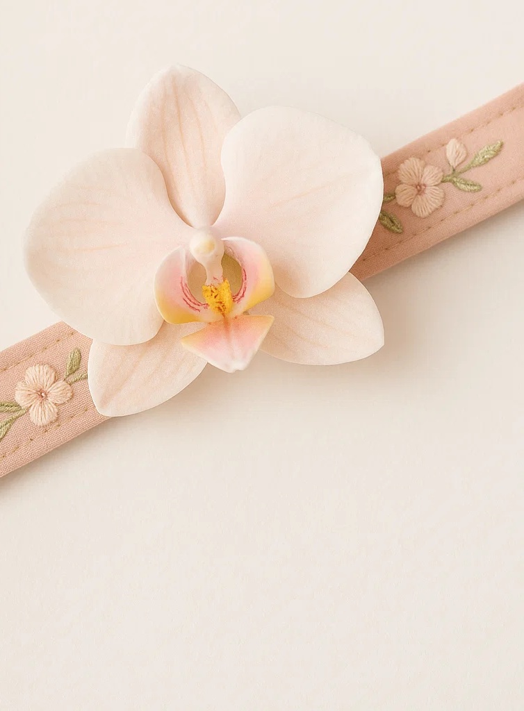 Pink Blossom Baby Headband - Soft and Sweet Baby Girl Headband