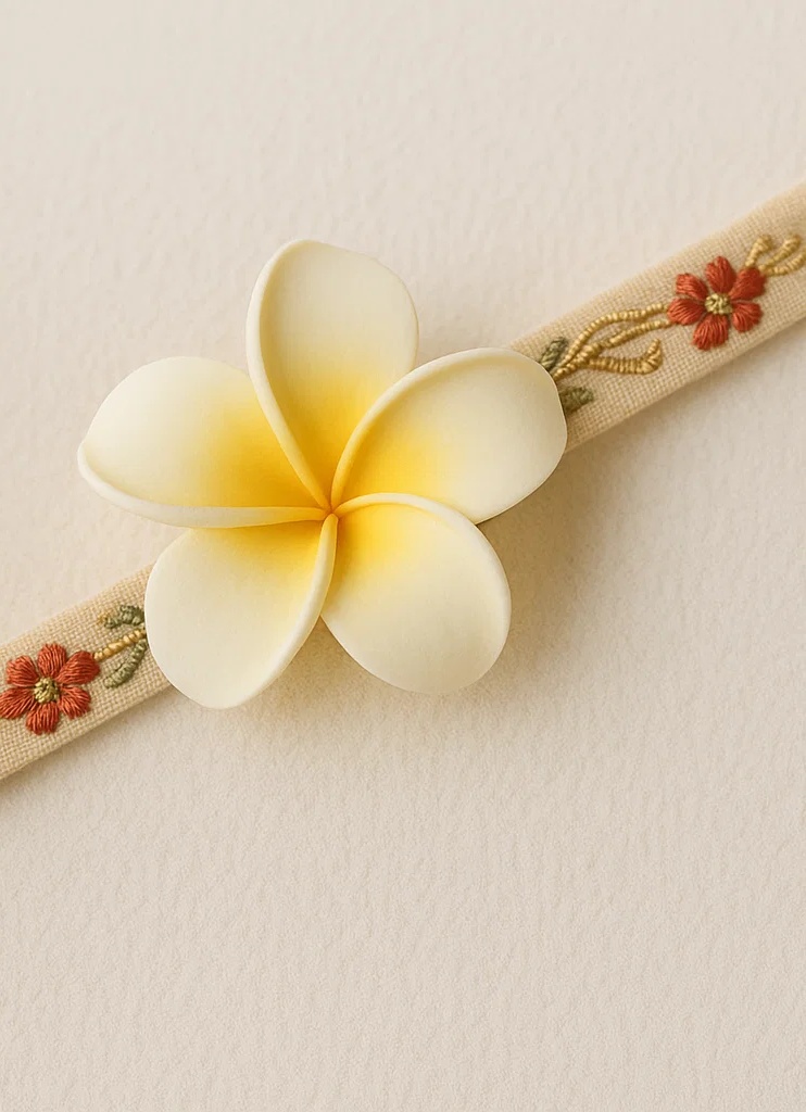 Bandeau bébé fleur élégant - Bandeau doux pour fille