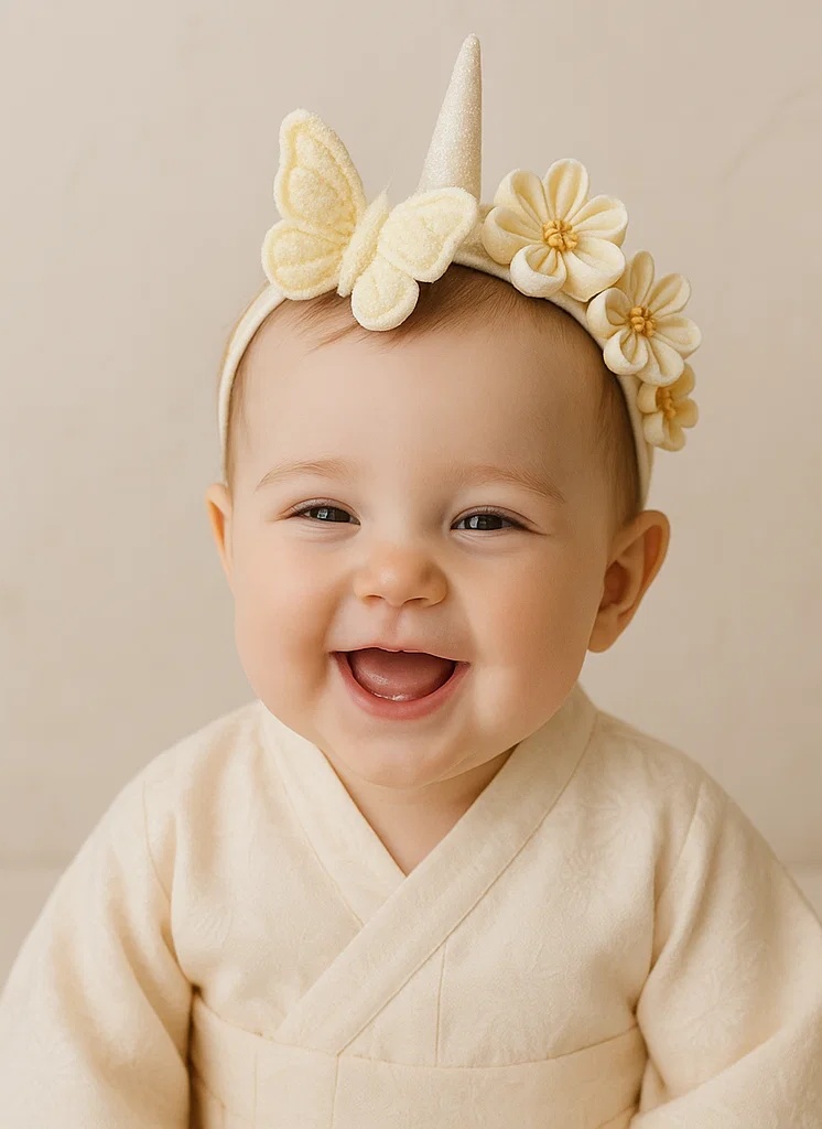 Pilgrim & Turkey Baby Headband Gift Set for Thanksgiving