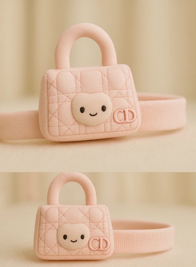Banda para bebé Princesa Pink Dior – Diseño de corona