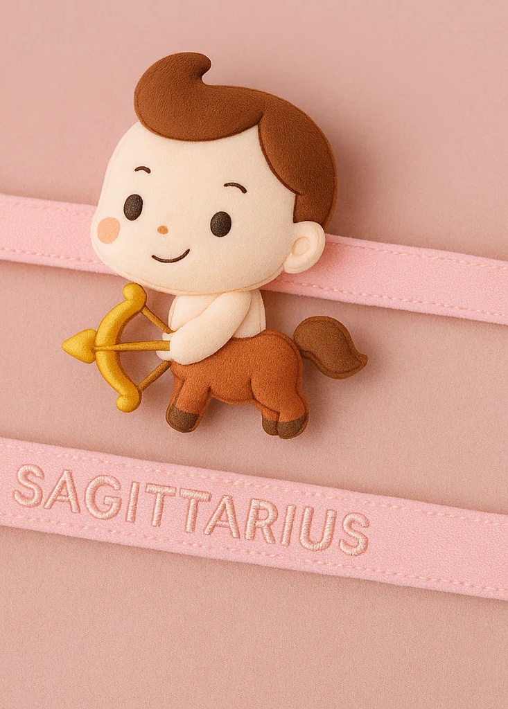 Sagittarius Plush Baby Headband – Soft Newborn Photo Prop