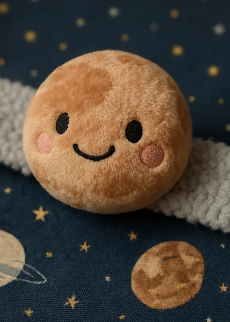 Plyšová dětská čelenka s hvězdou Betelgeuse