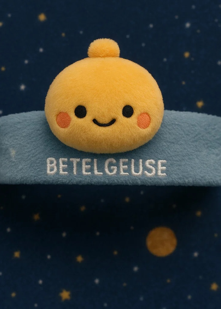 ベテルギウス星ぬいぐるみベビーヘアバンド