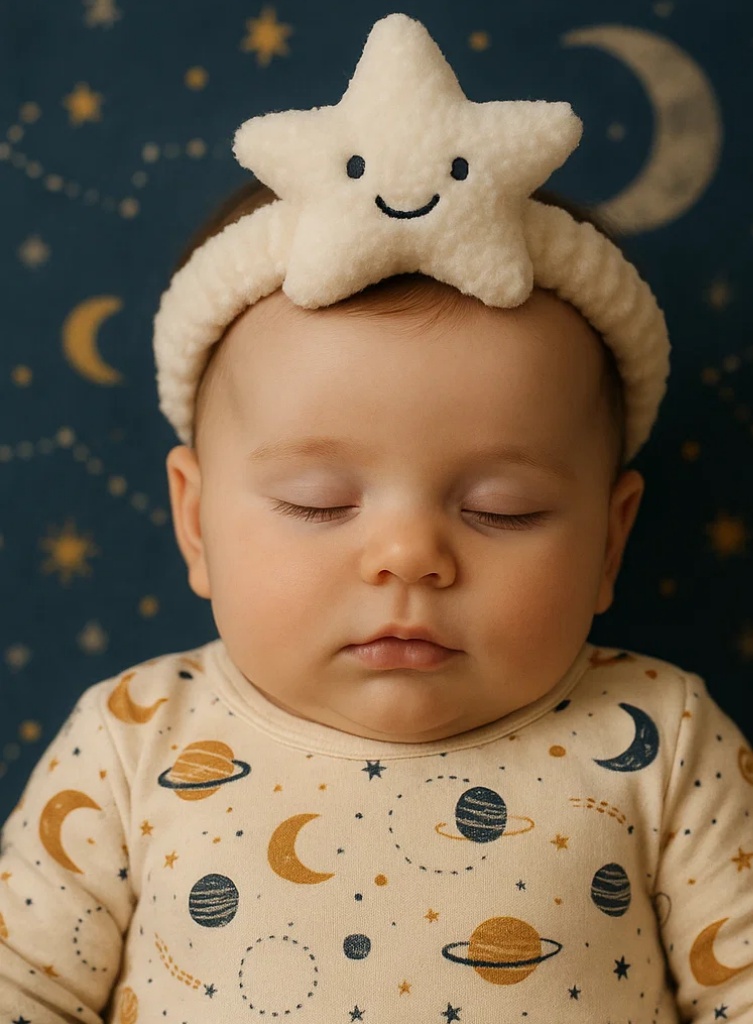North Star Baby Headband