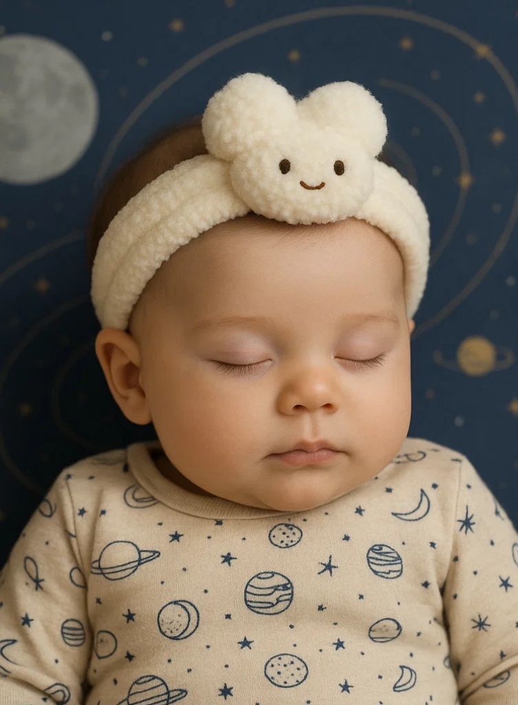 Popcorn Baby Headband