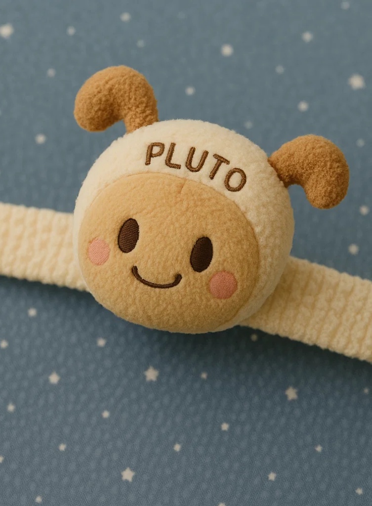 Bandă pentru cap Pluto pentru bebeluși