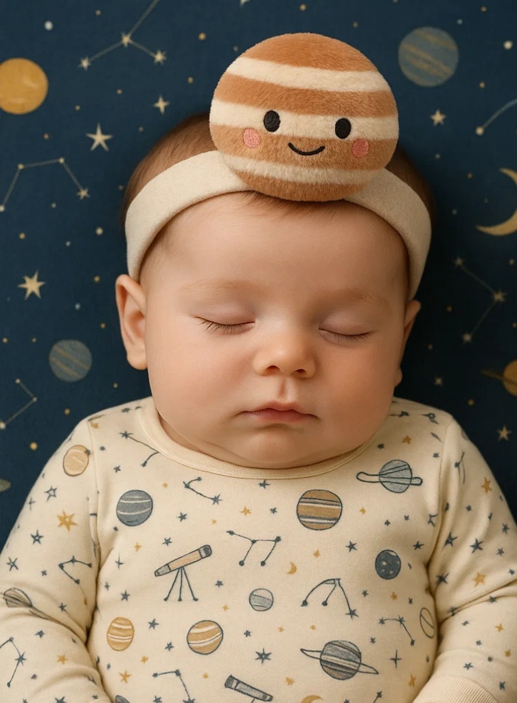 Diadema para bebé Jupiter