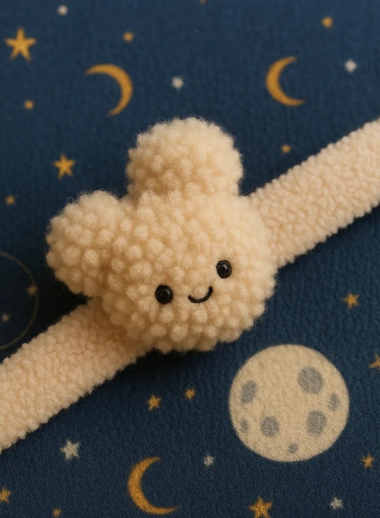 Fluffy Bear Baby Headband