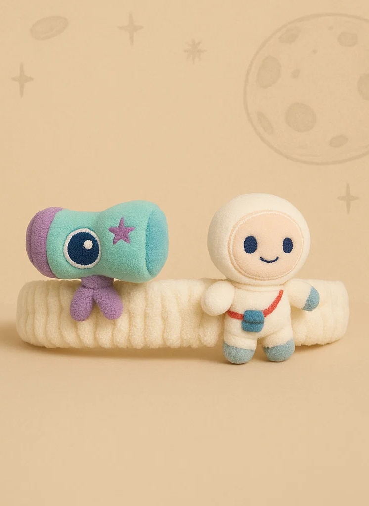 Baby Astronaut and Telescope Headband