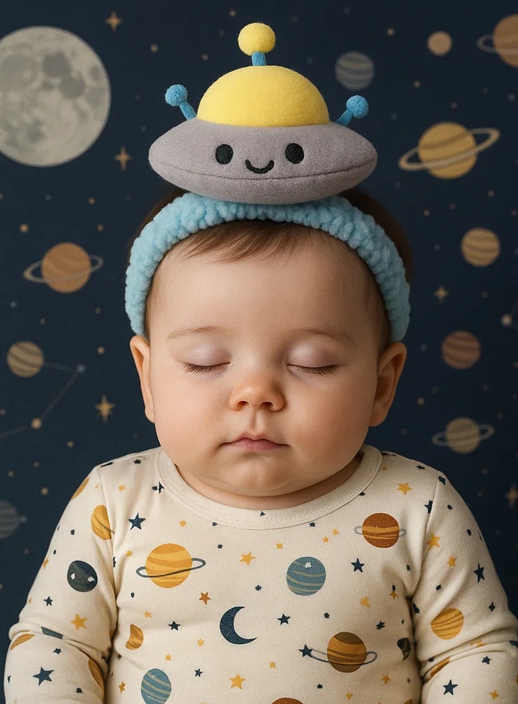 Space Explorer Baby Headband