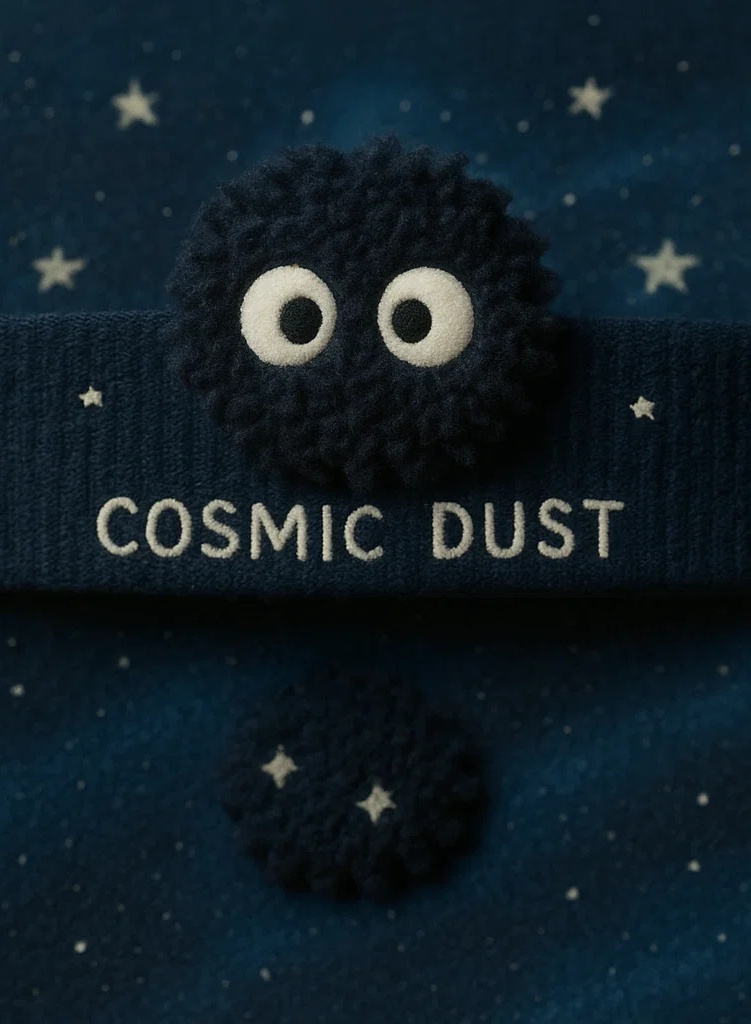 Cosmic Dust Plush Baby Headband – Cute and Soft Baby Headwear for Newborn Photography